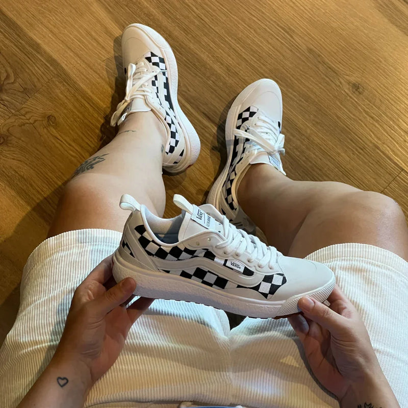 Vans Ultrarange EXO Checkerboard True White Black