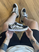 Vans Old Skool Primary Checkerboard Black White