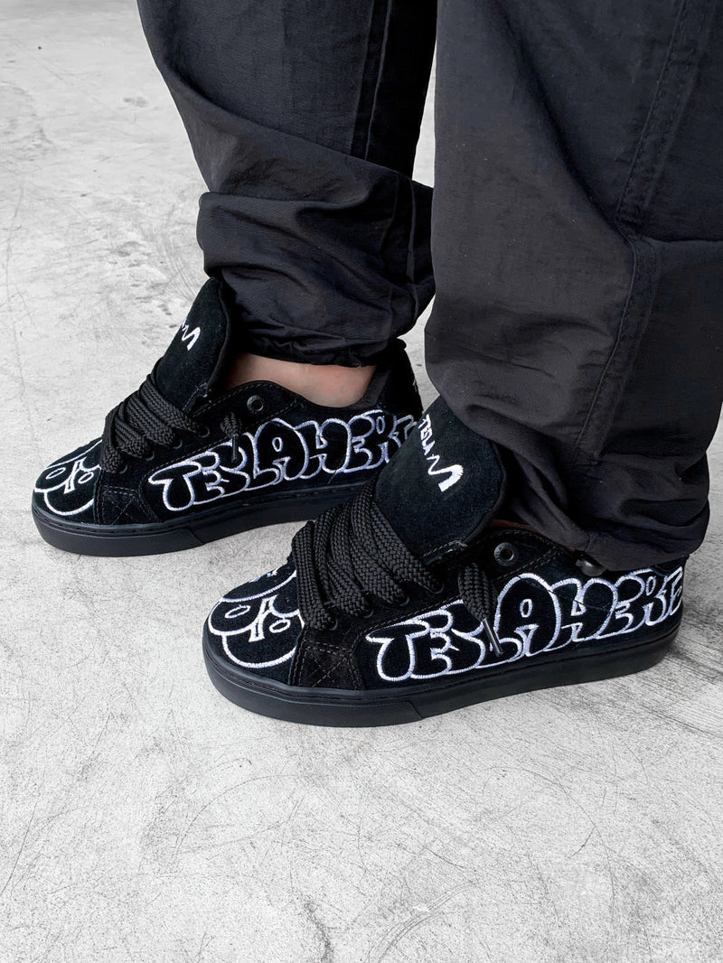 Tesla Hertz Art Grafitado Preto