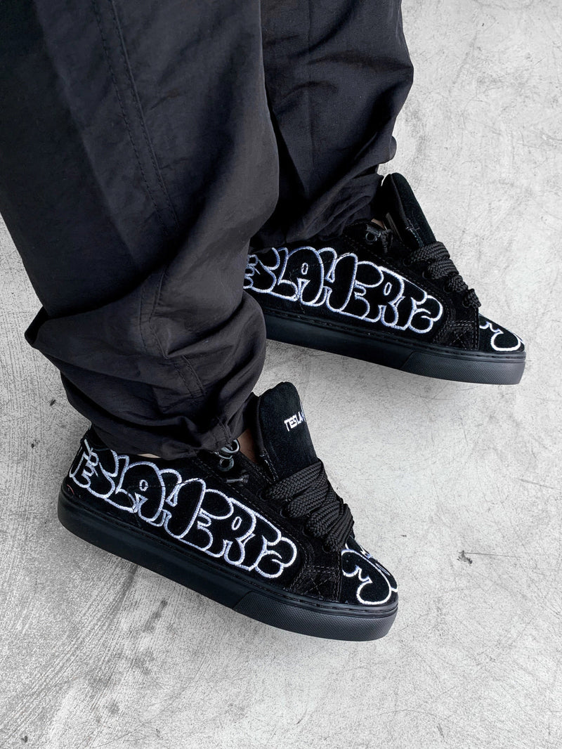 Tesla Hertz Art Grafitado Preto