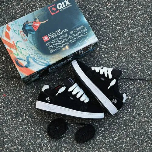 Qix Chorão Pro Model Allan Mesquita Preto/Branco